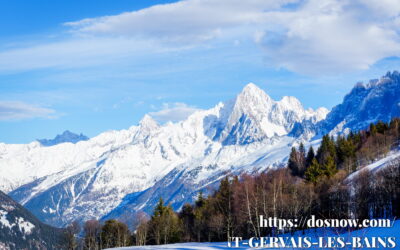 Saint-Gervais-les-Bains • Ski & Snowboard resort, French Alps